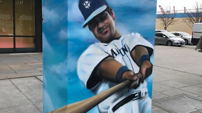 Baseball Mariners art by Desmond Hansen Baseball Mariners art by Desmond Hansen